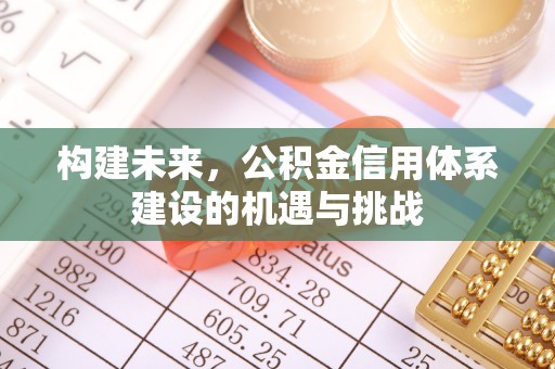 洛阳构建未来，公积金信用体系建设的机遇与挑战